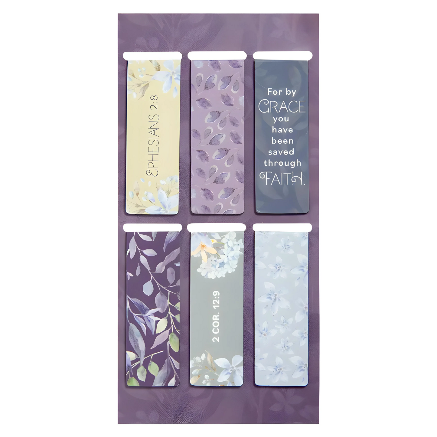 Saved By Grace Magnetic Bookmark Set