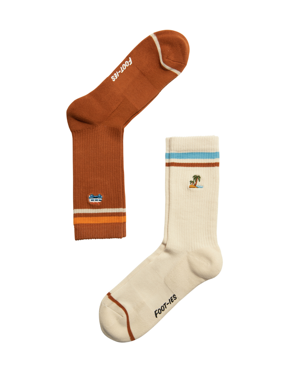 Foot-ies Holiday Socks - 2 Pack