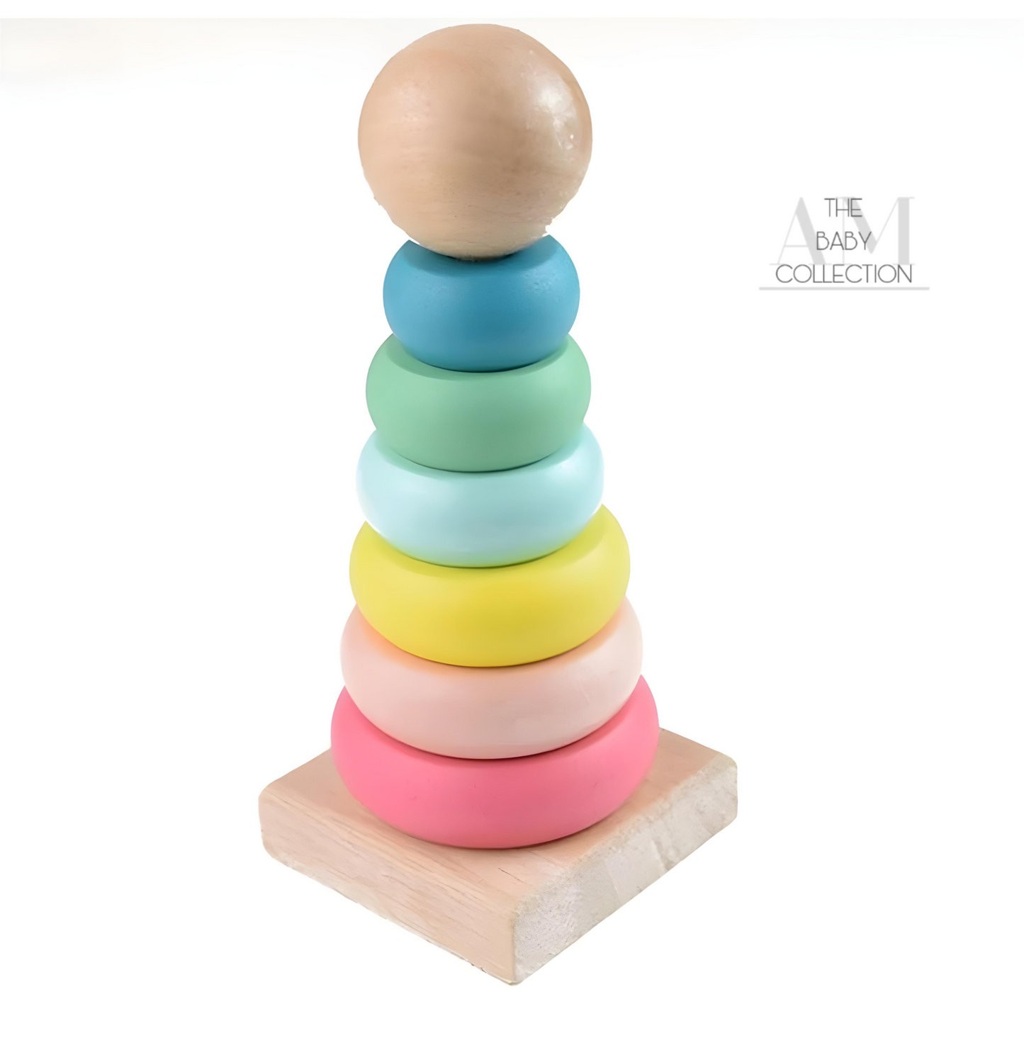 Mini Wooden Rainbow Stacker