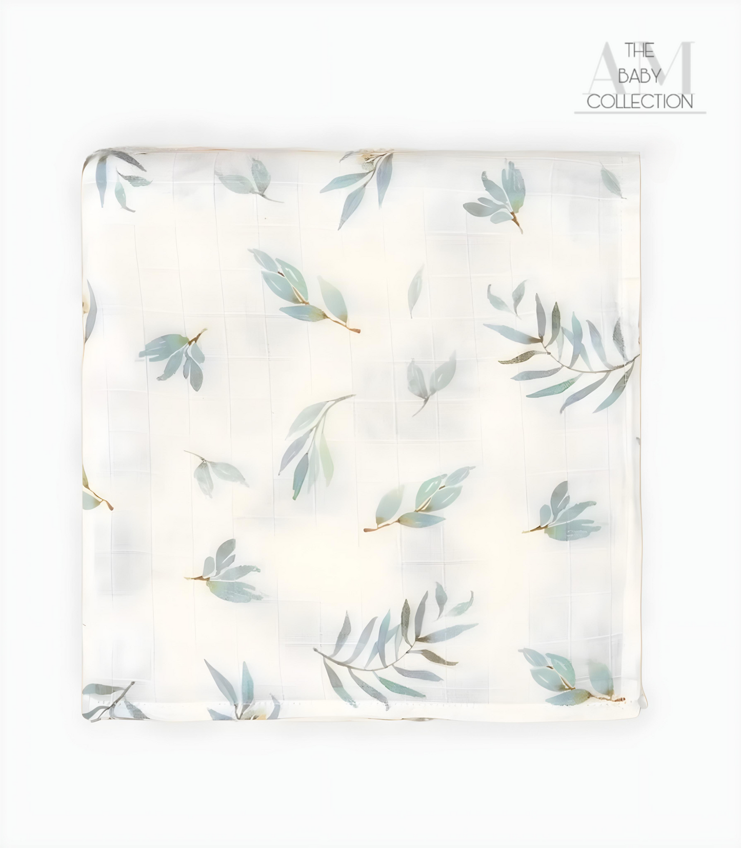 Leaf Cotton Swaddle Blanket