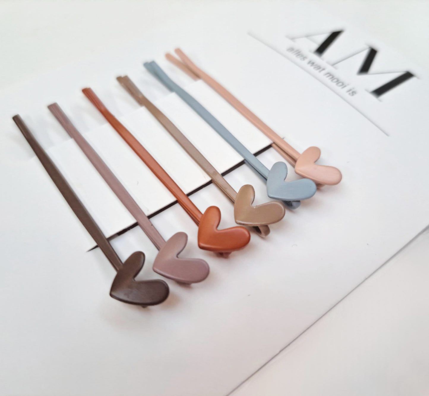 Heart Hair Pins