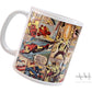 Marvel Comic Strip Mug