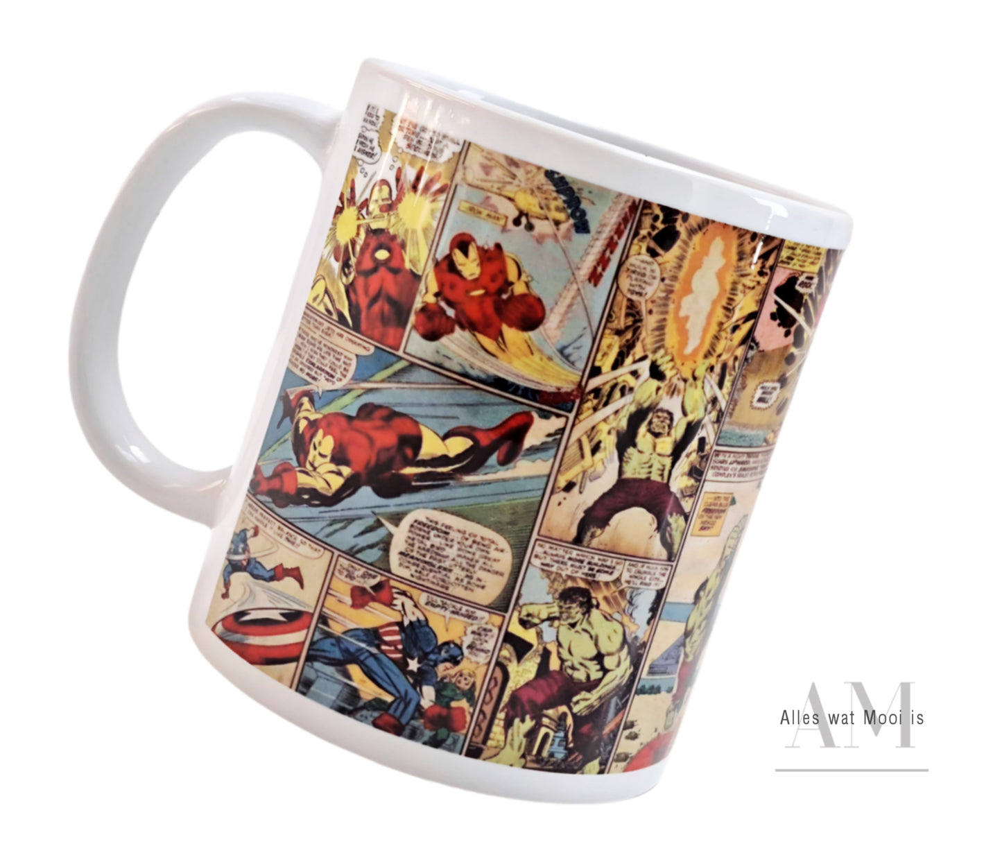 Marvel Comic Strip Mug