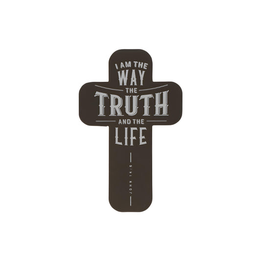 Way Truth Life Cross Bookmark