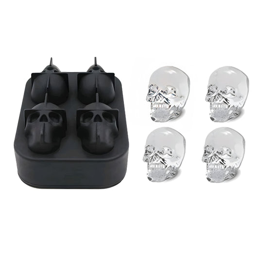 Skull Silicone Ice Cube Tray