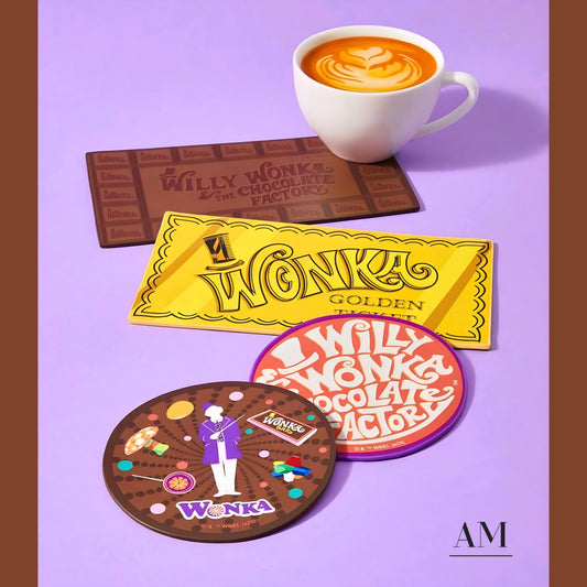 Willy Wonka Coaster Set