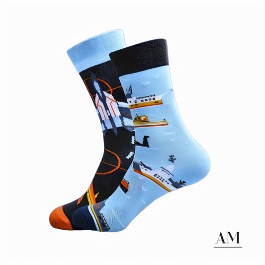 Space & Sea Socks