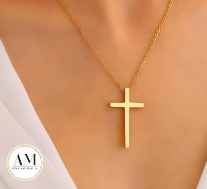 Stainless Steel Cross Necklace