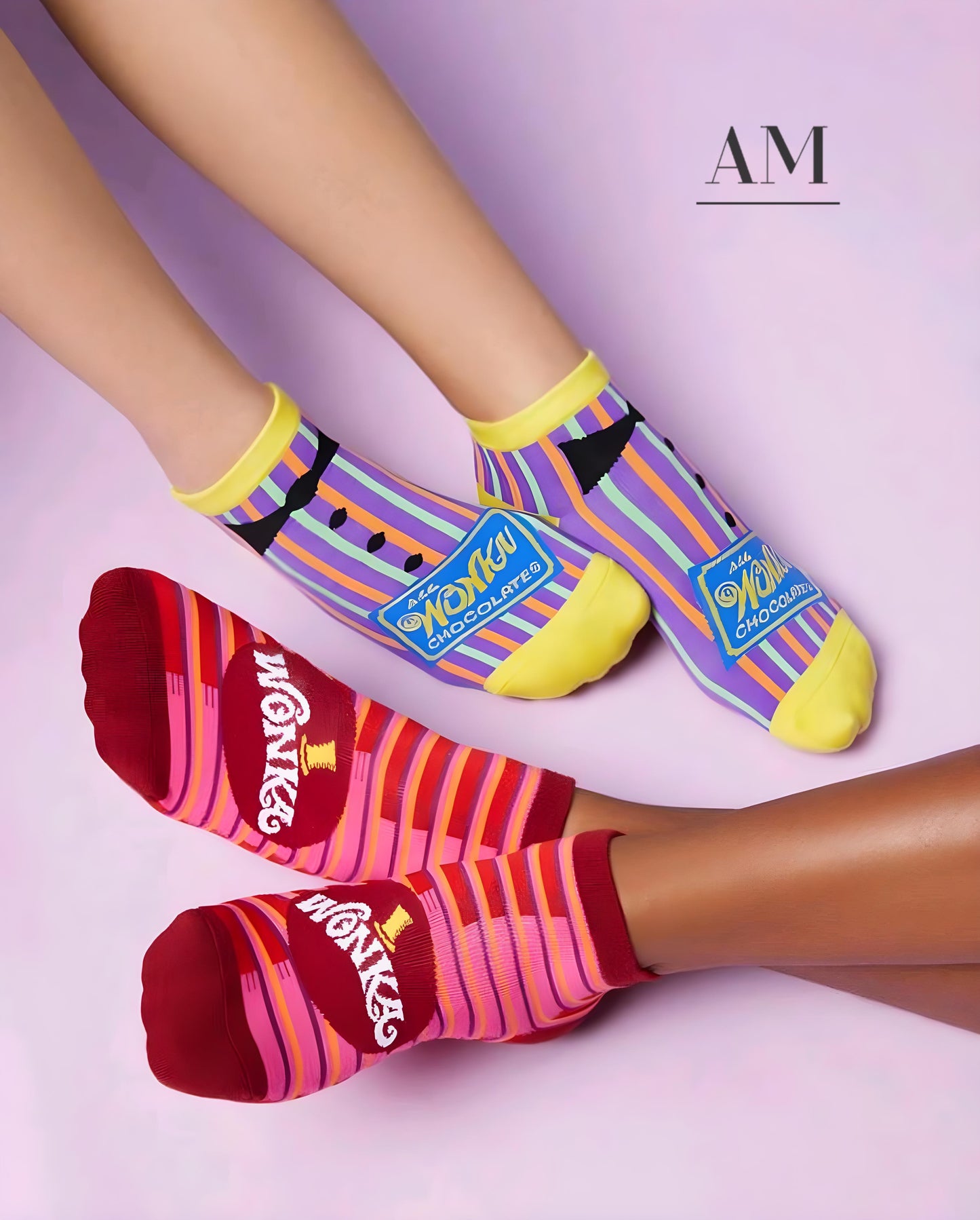 Wonka Bar Ankle Sock Set