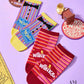 Wonka Bar Ankle Sock Set