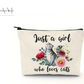 Girl Who Loves Cats Bag