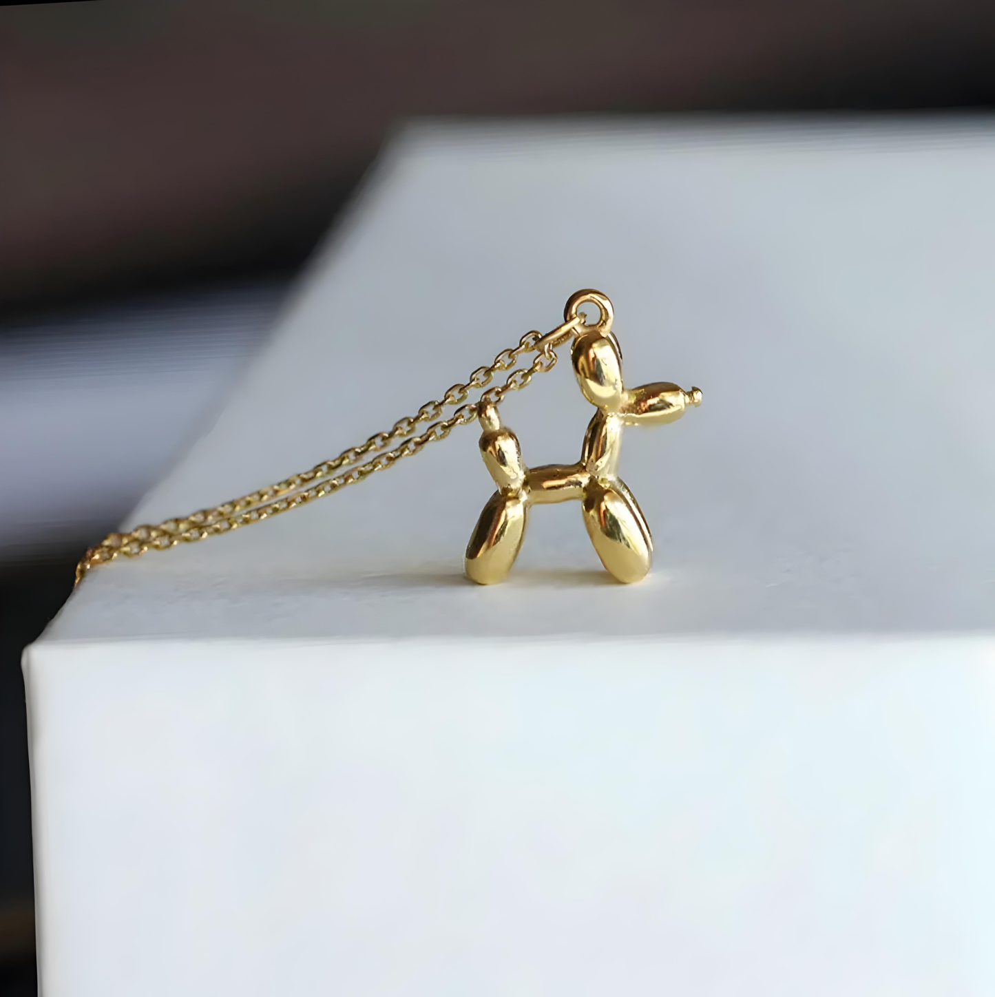 Balloon Dog Necklace