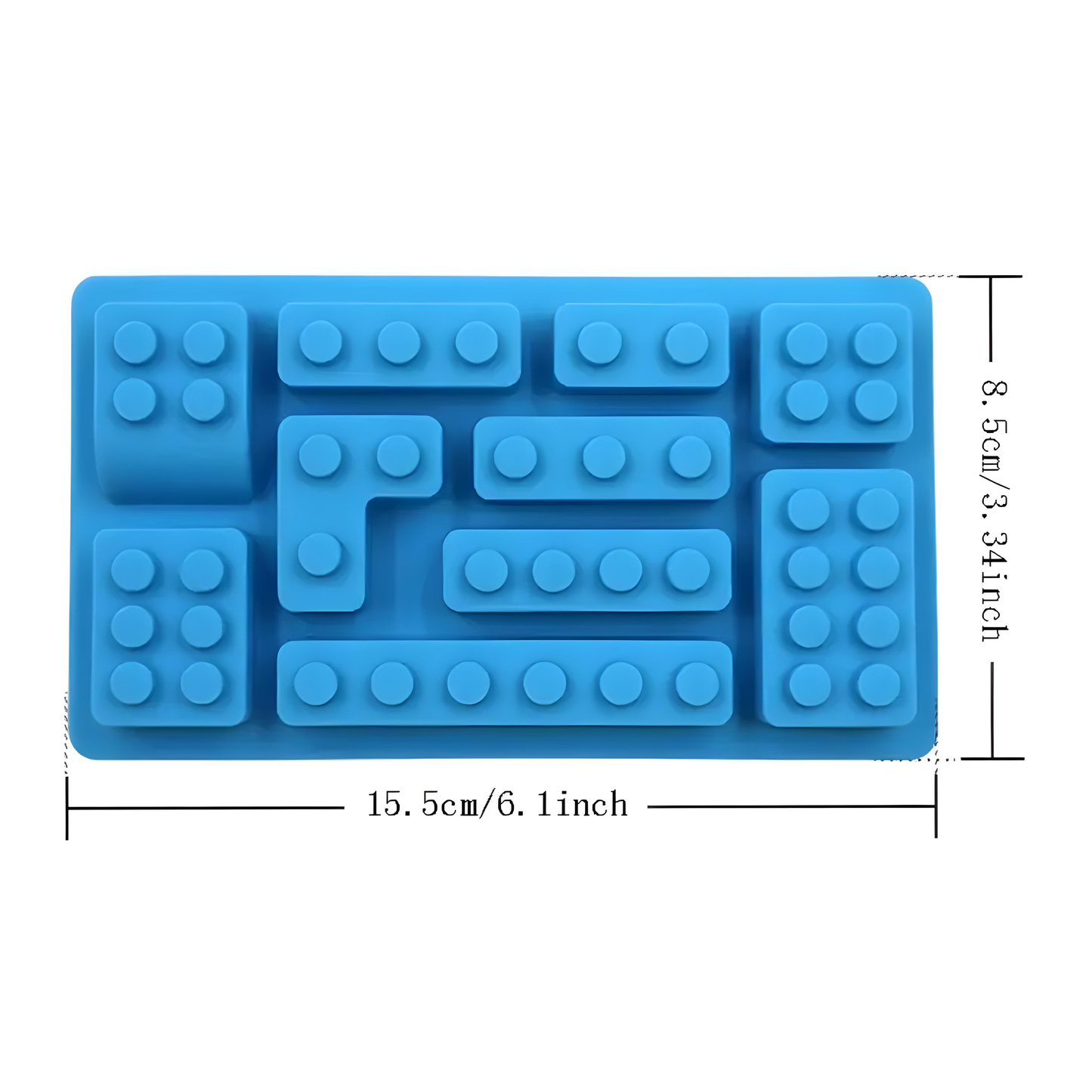 Lego Silicone Ice Cube Mold