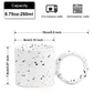 Large Handle Black Splatter Mug Set