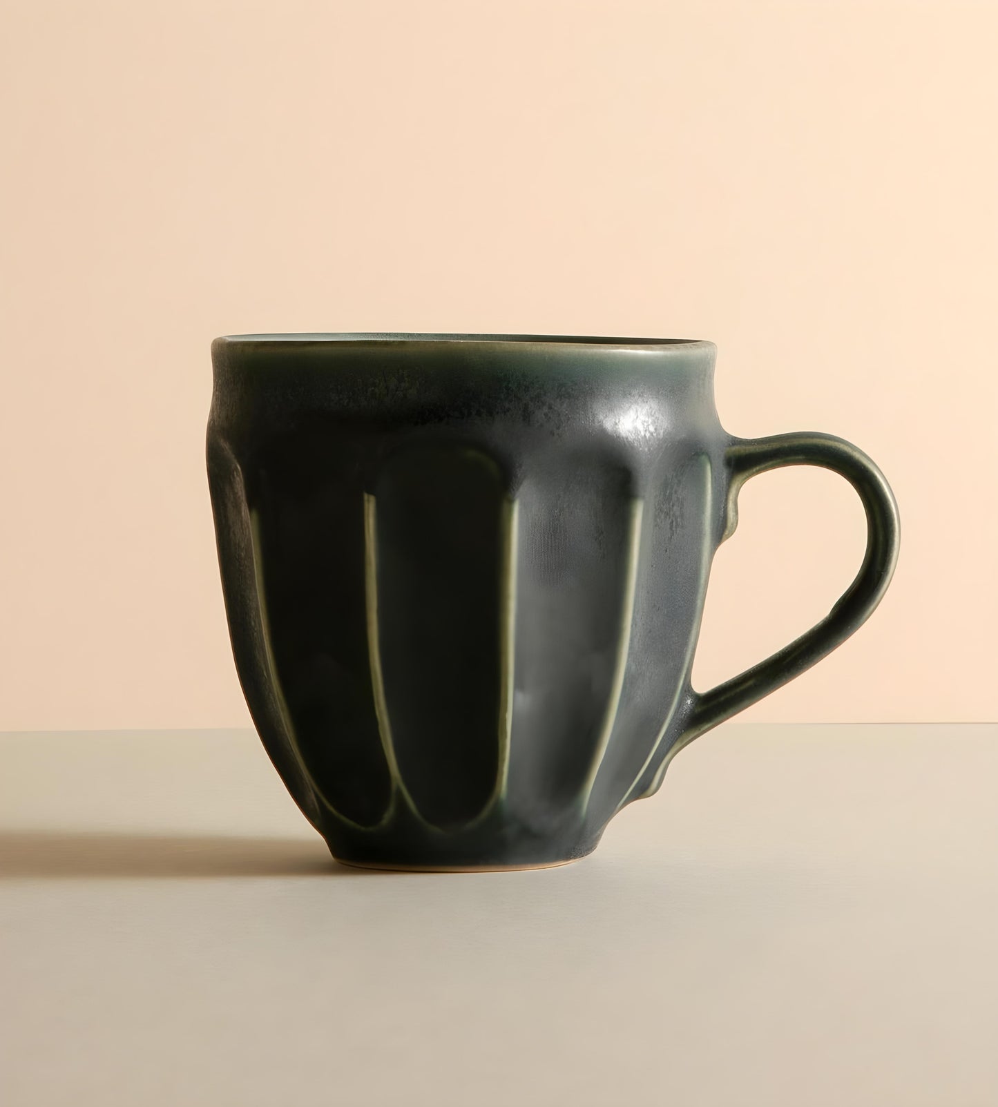 Green Dalia Mug