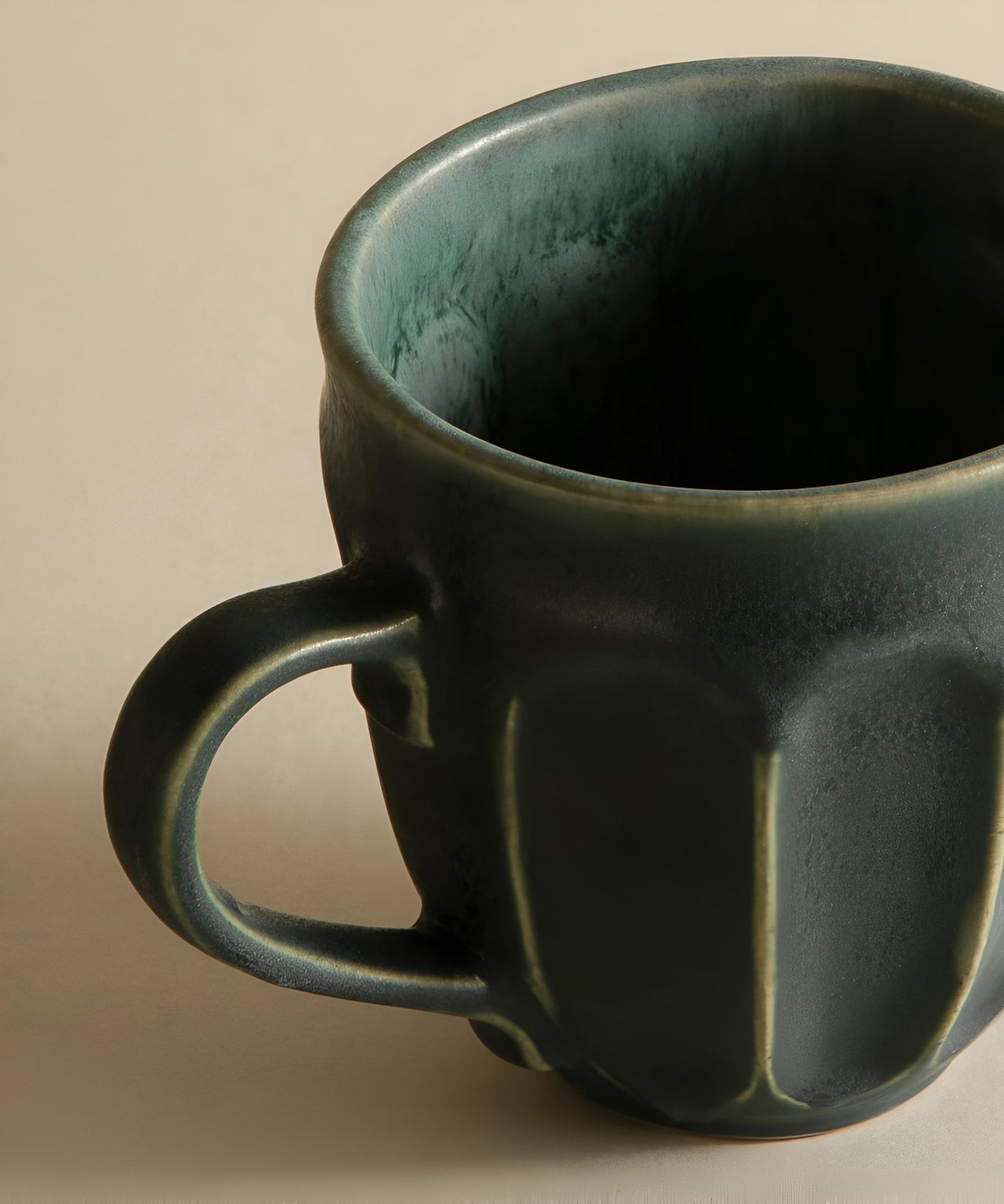 Green Dalia Mug