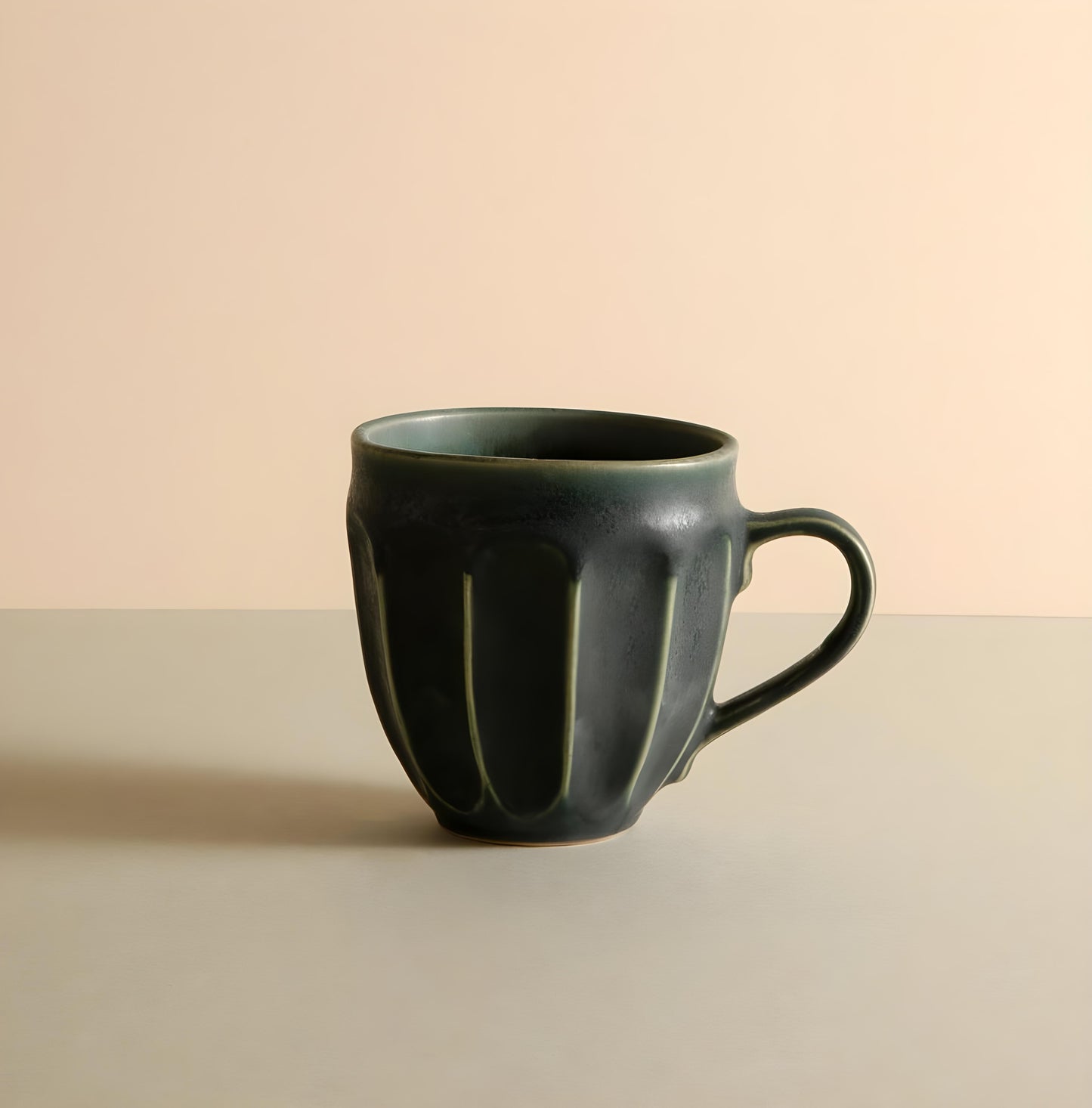 Green Dalia Mug