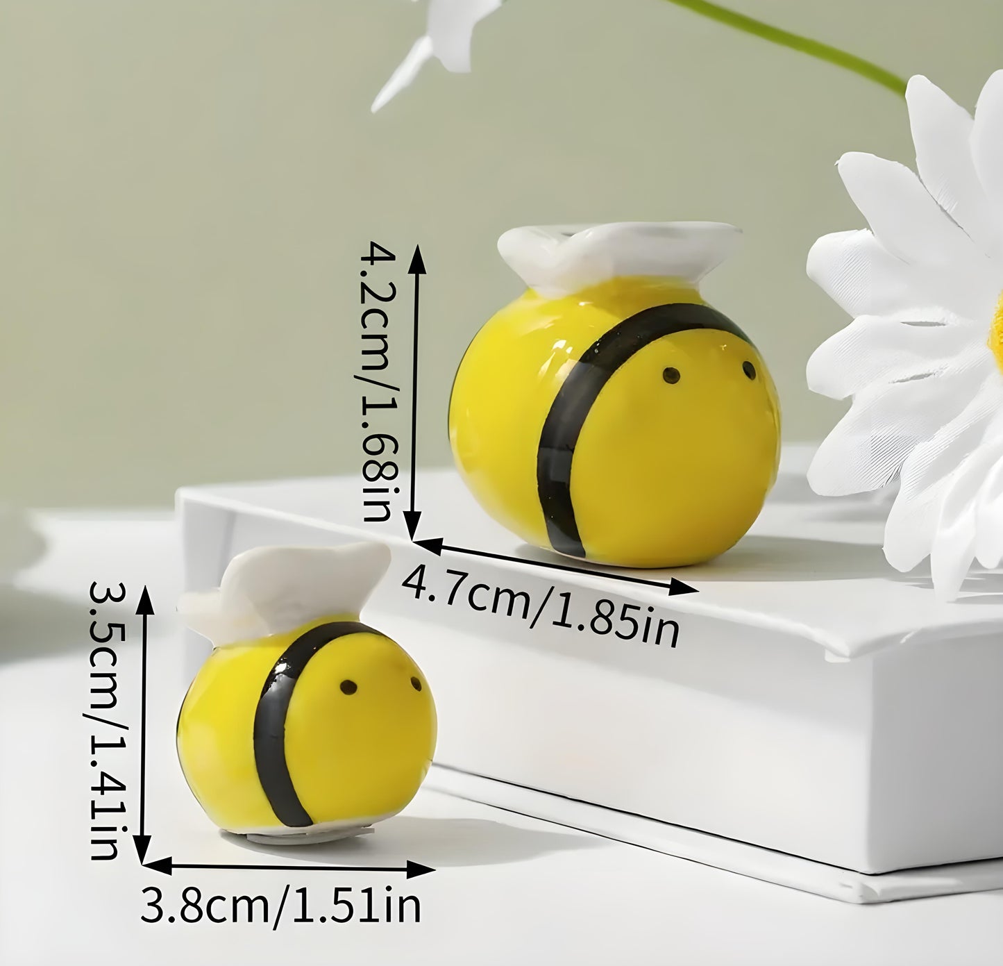 Mini Bee Salt & Pepper Shakers