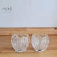 Glass Tulip Candle Holder Set