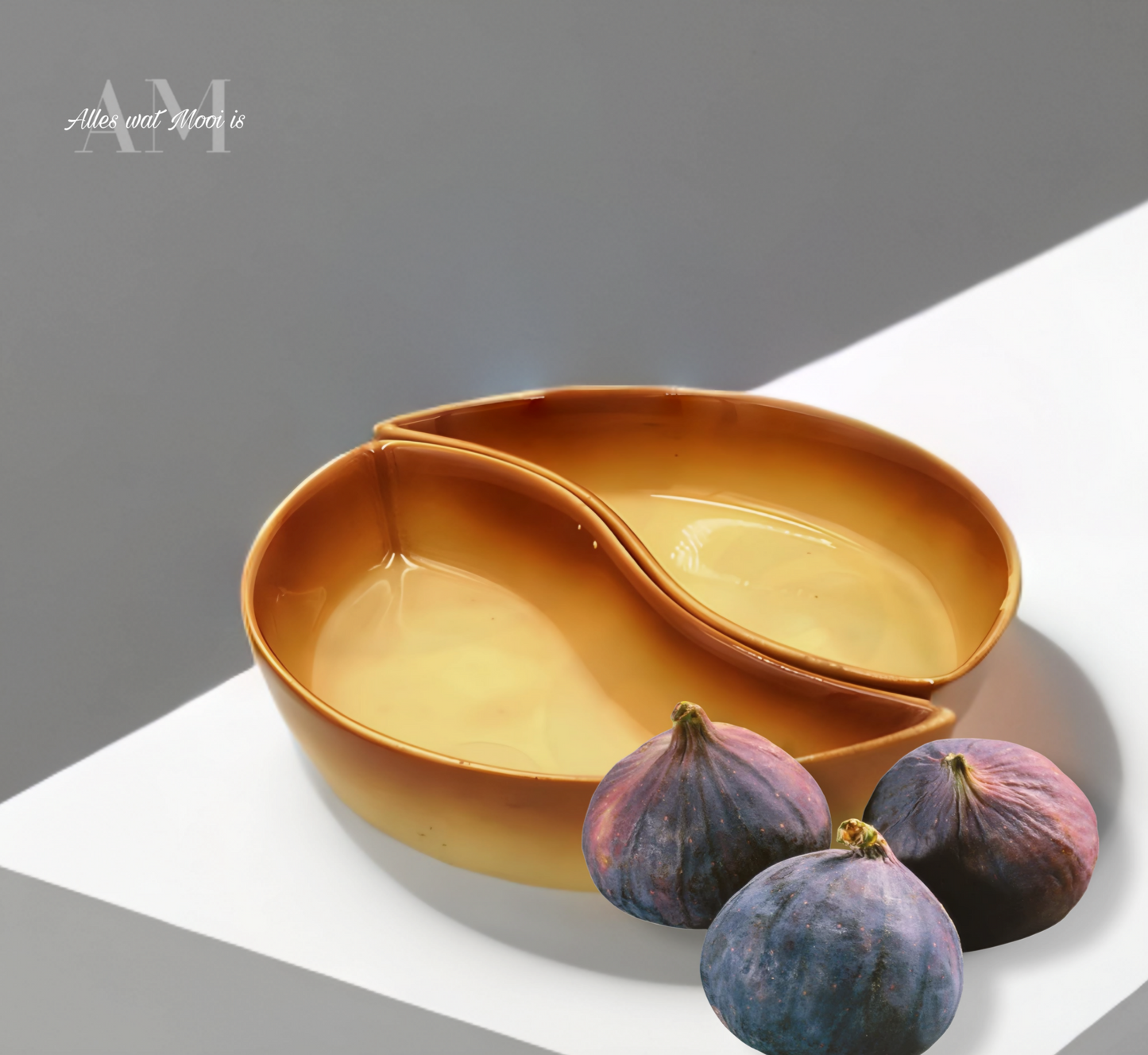 Leaf Shaped Ceramic Bowl Set