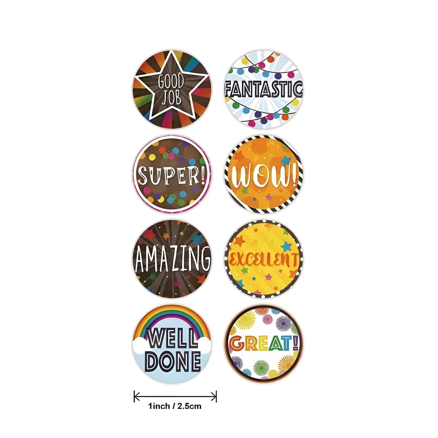 Reward Stickers - Pack of 8