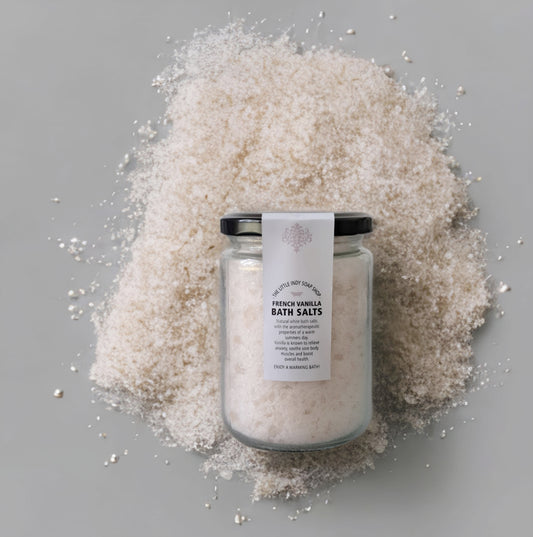 French Vanilla Natural Bath Salts