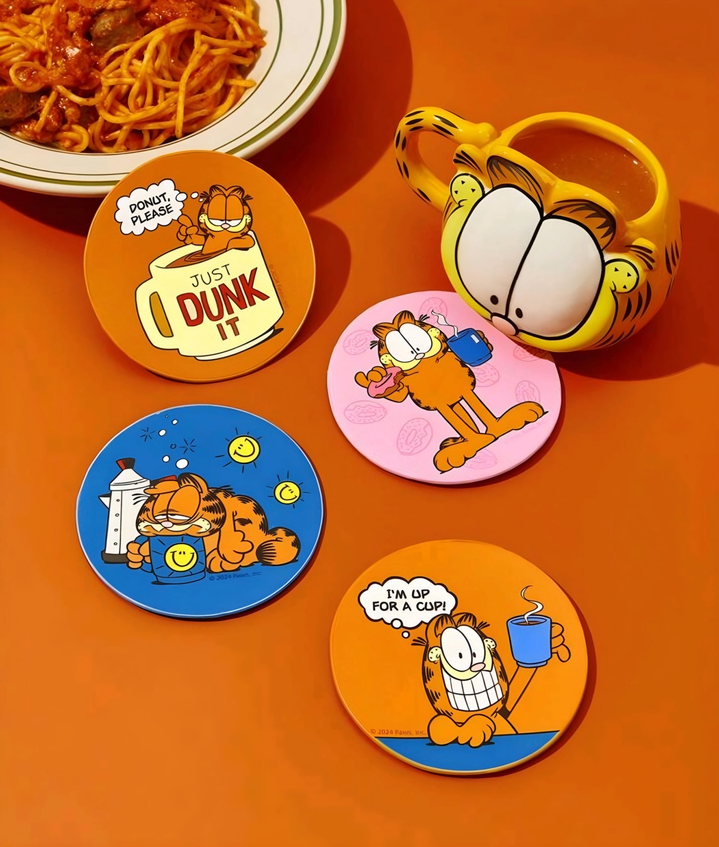 Garfield Coaster Set