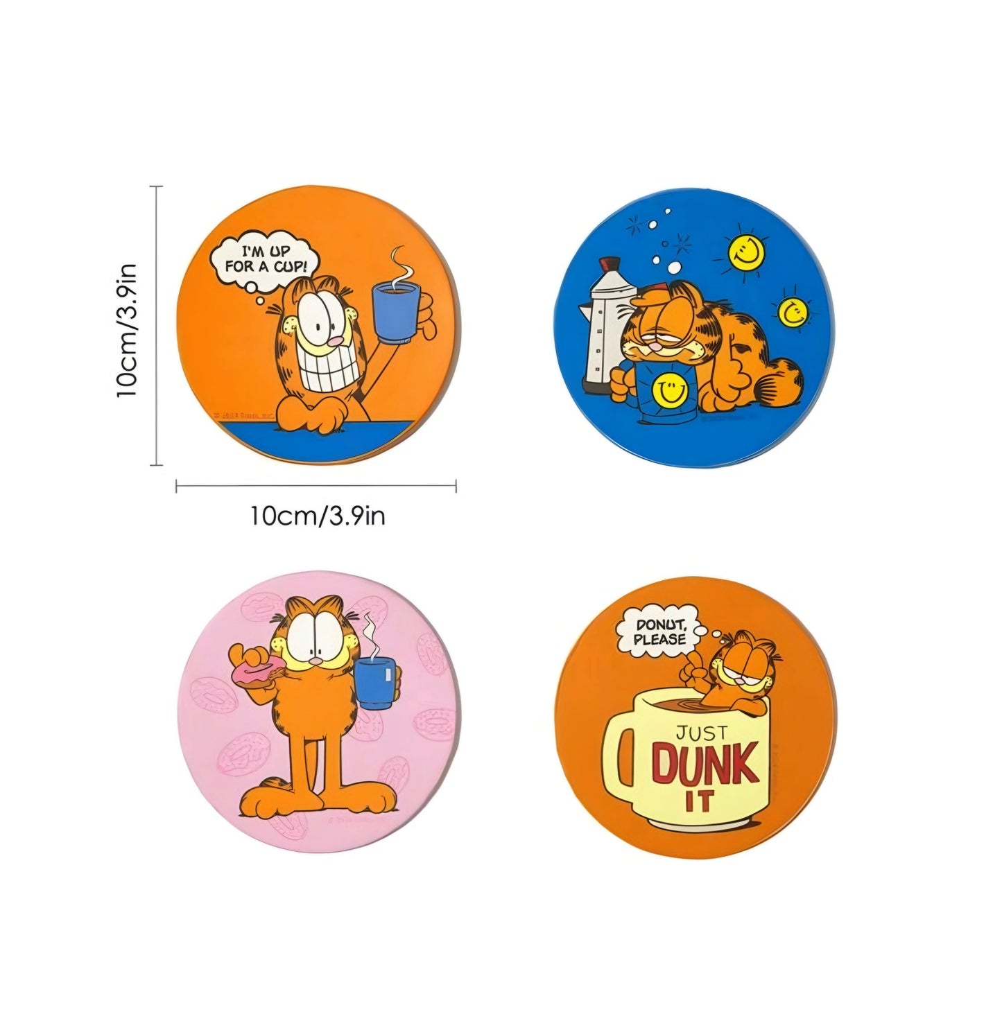 Garfield Coaster Set