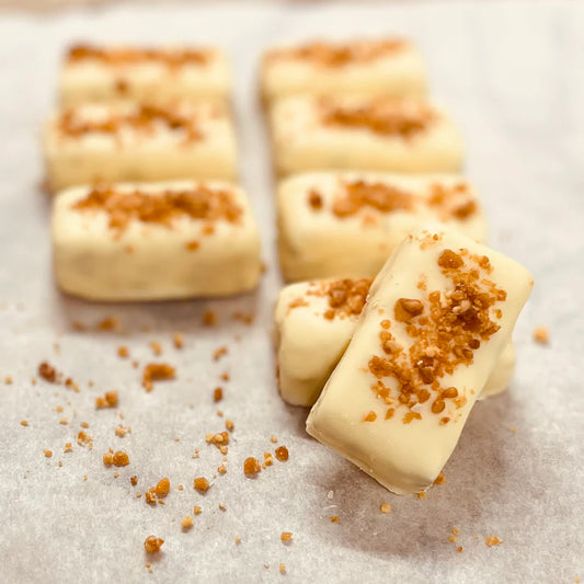 White chocolate salted caramel