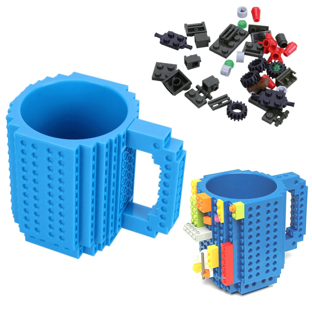 Blue Lego Mug