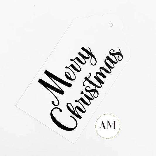 Merry Christmas Gift Tag