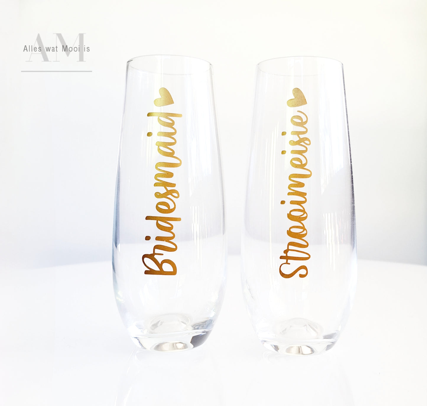 Bridesmaid / Strooimeisie Glass