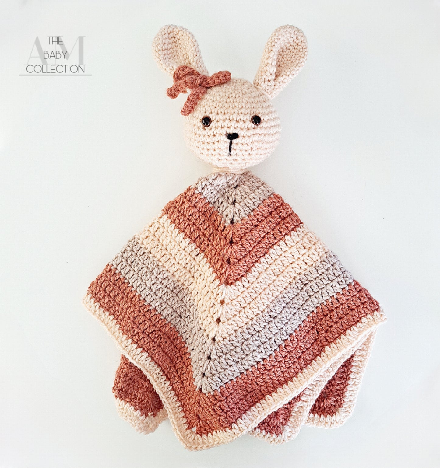 Autumn Bunny Lovey Blanket