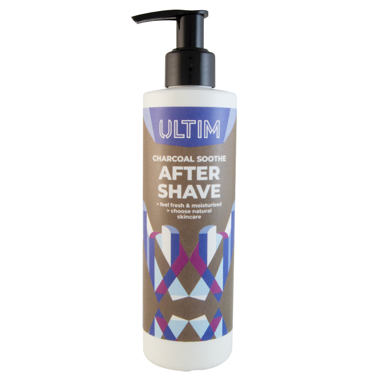 Men's Charcoal After Shave Lotion